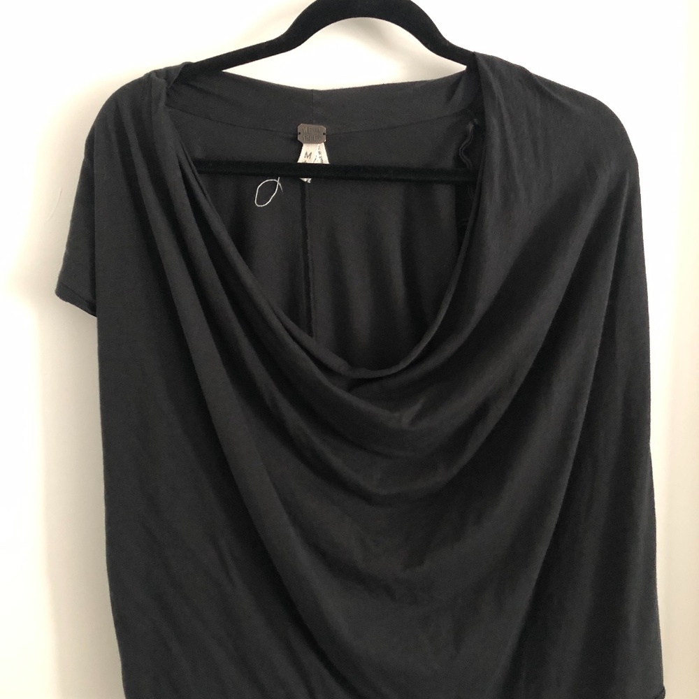 Free People Black Top Size M